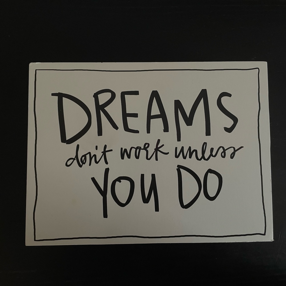 INSPIRATIONAL WALL SIGN